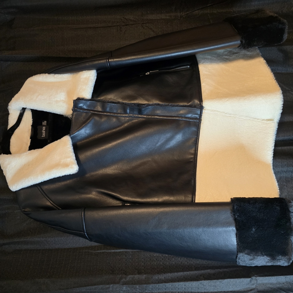 Black and White Women's Jacket